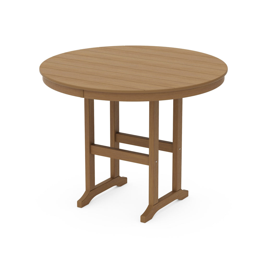 48 Round Farmhouse Counter Table