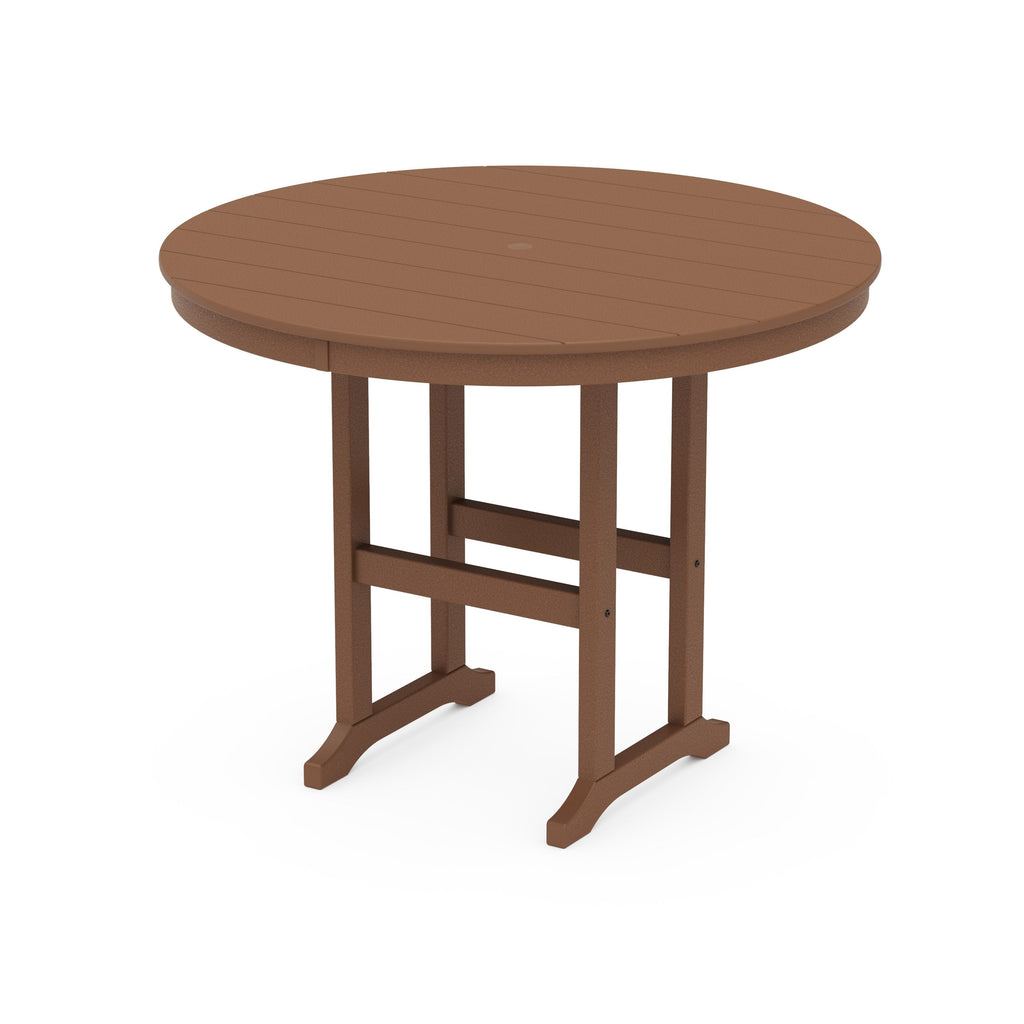48 Round Farmhouse Counter Table