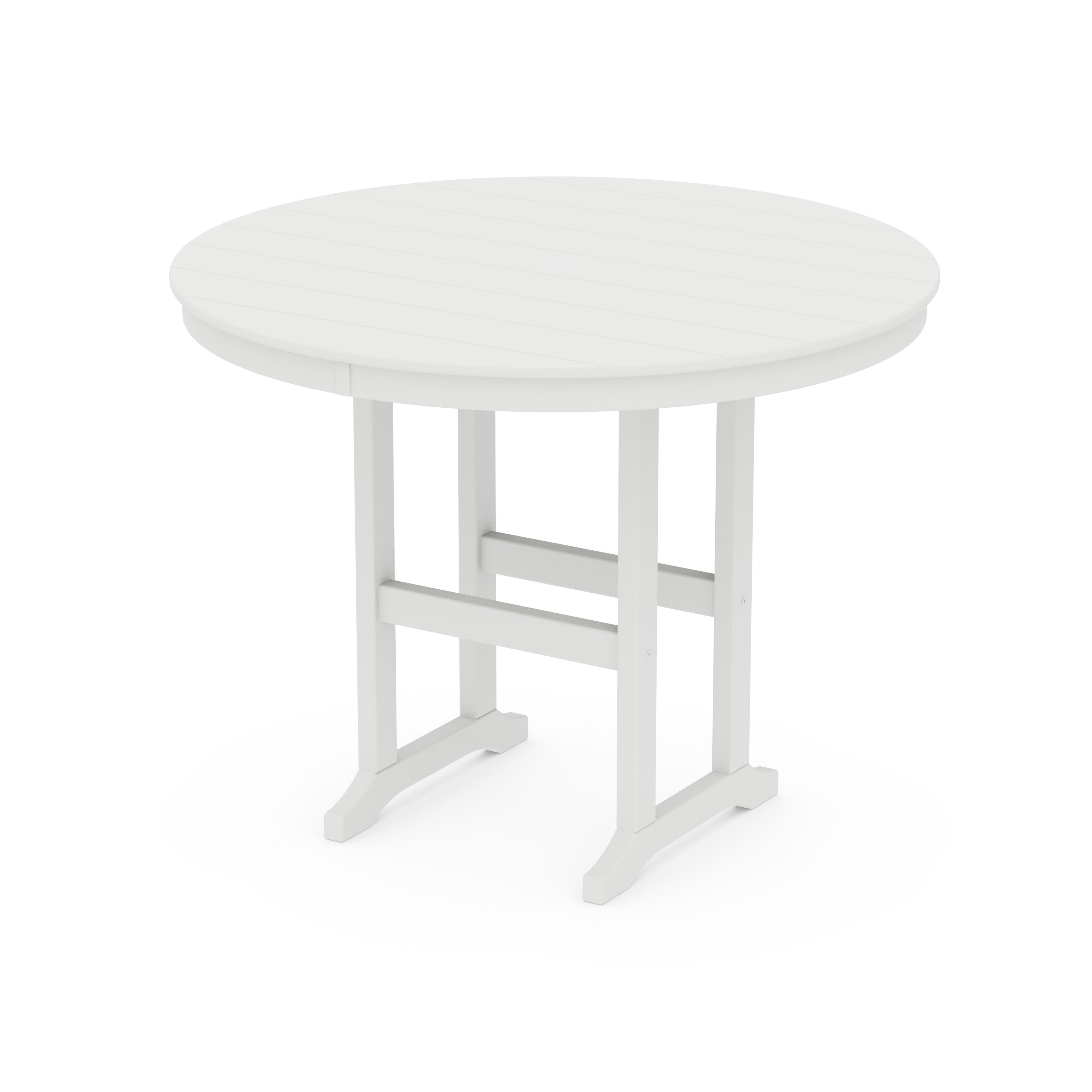48 Round Farmhouse Counter Table