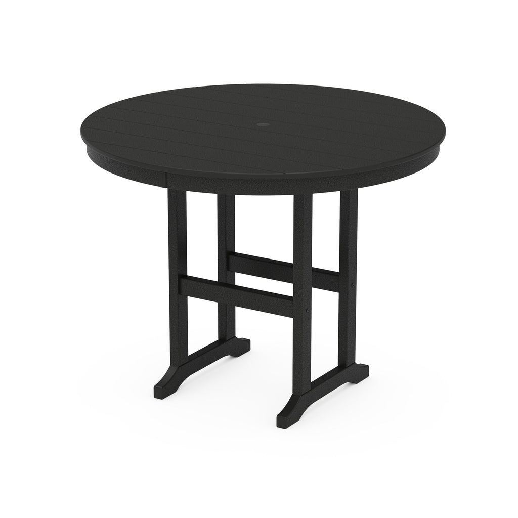 48 Round Farmhouse Counter Table