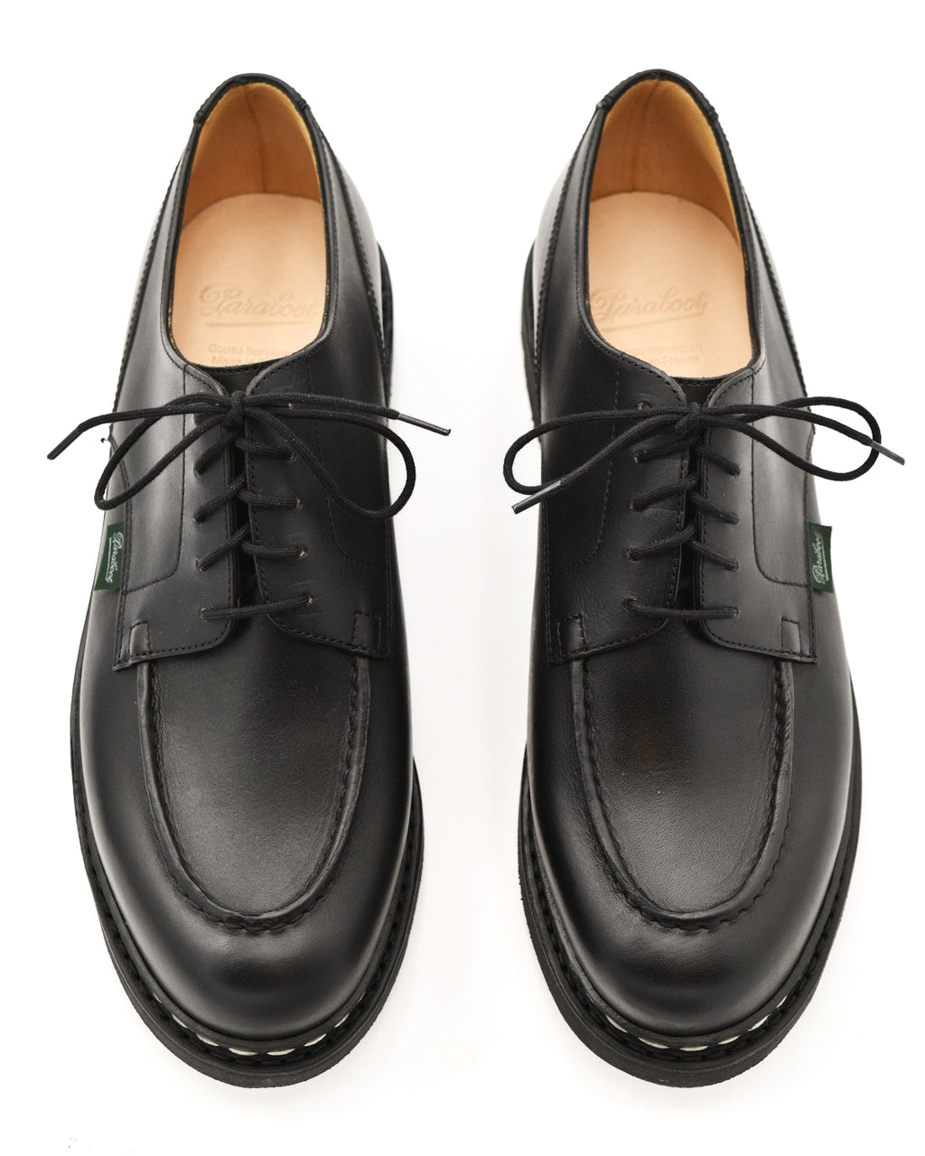Paraboot Chamord Mocc Toe Derby in Noir