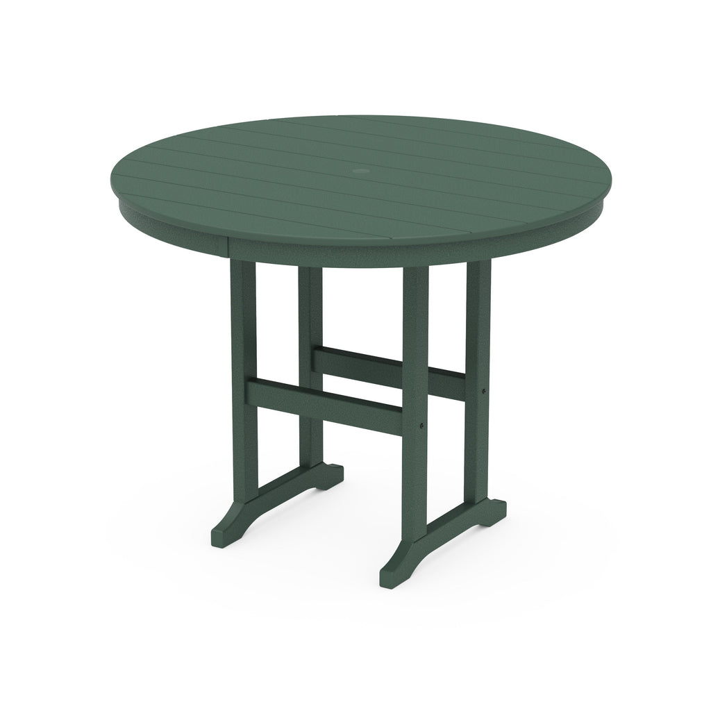 48 Round Farmhouse Counter Table