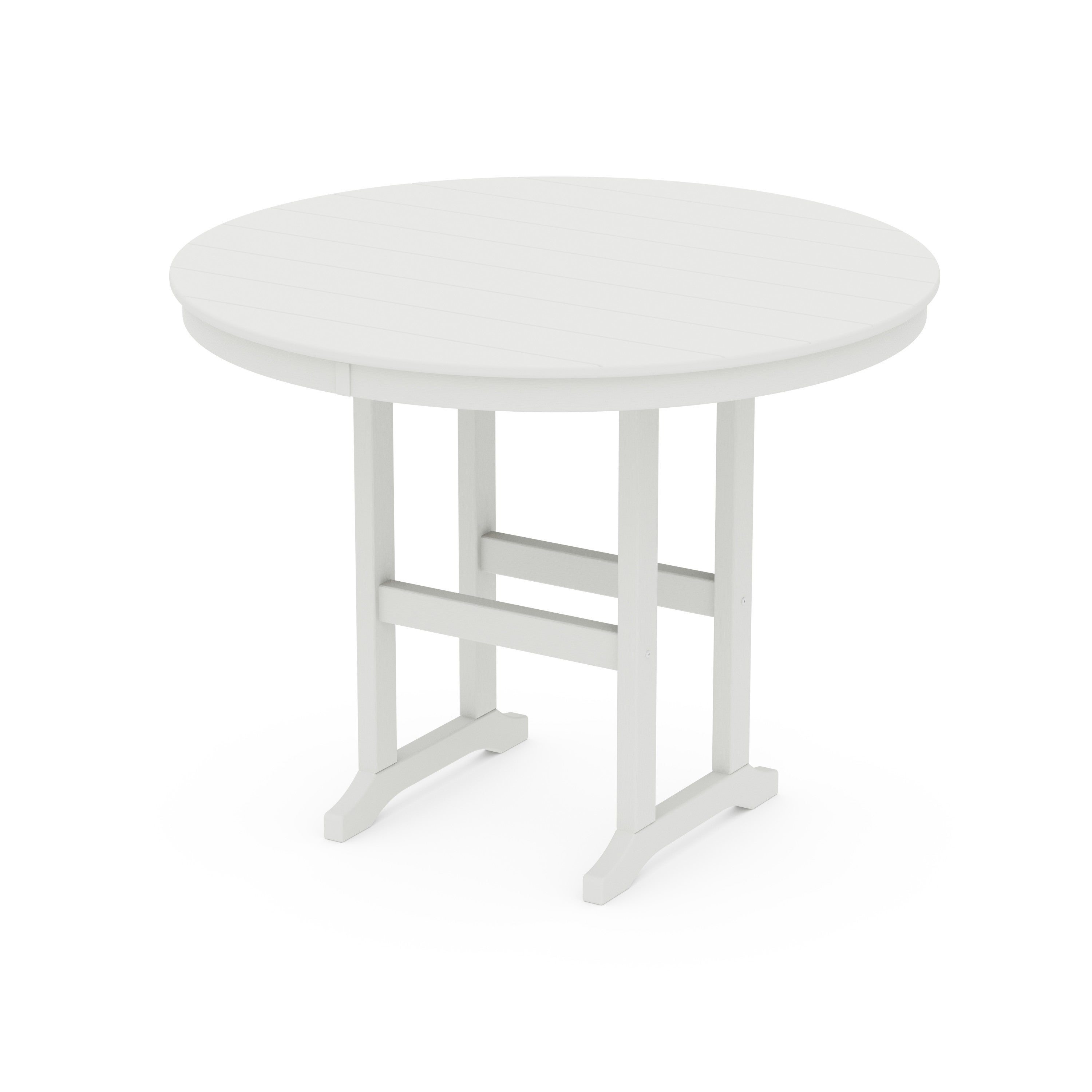 48 Round Farmhouse Counter Table