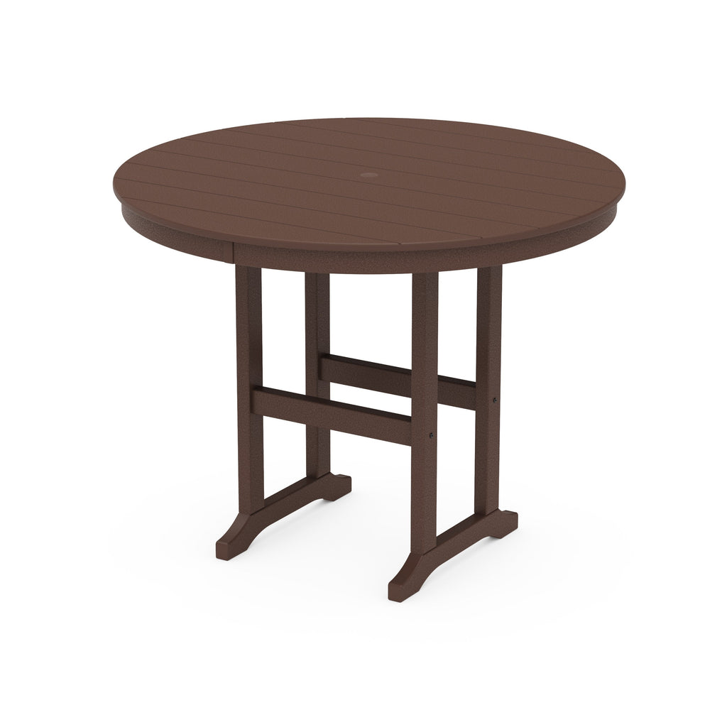 48 Round Farmhouse Counter Table