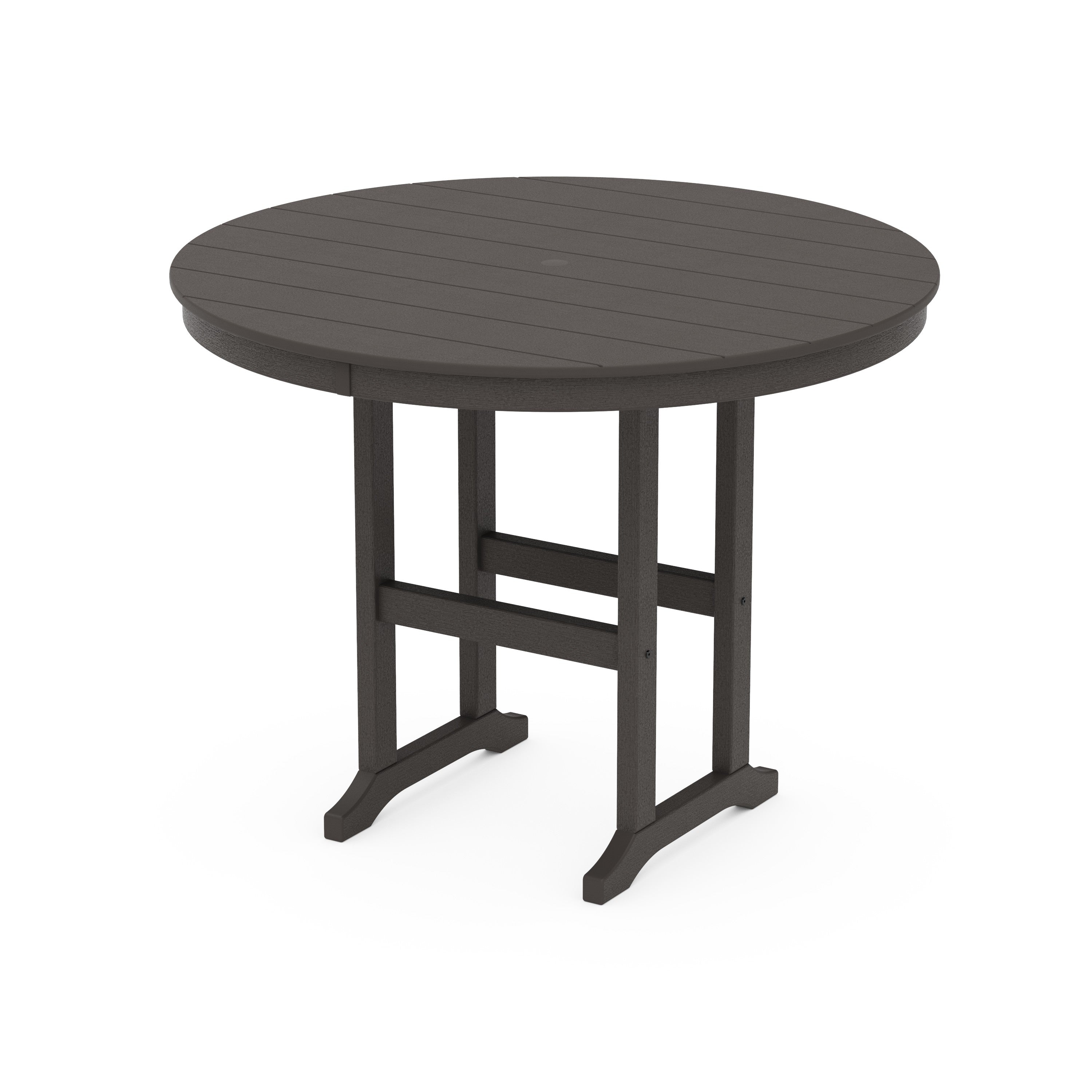 48 Round Farmhouse Counter Table
